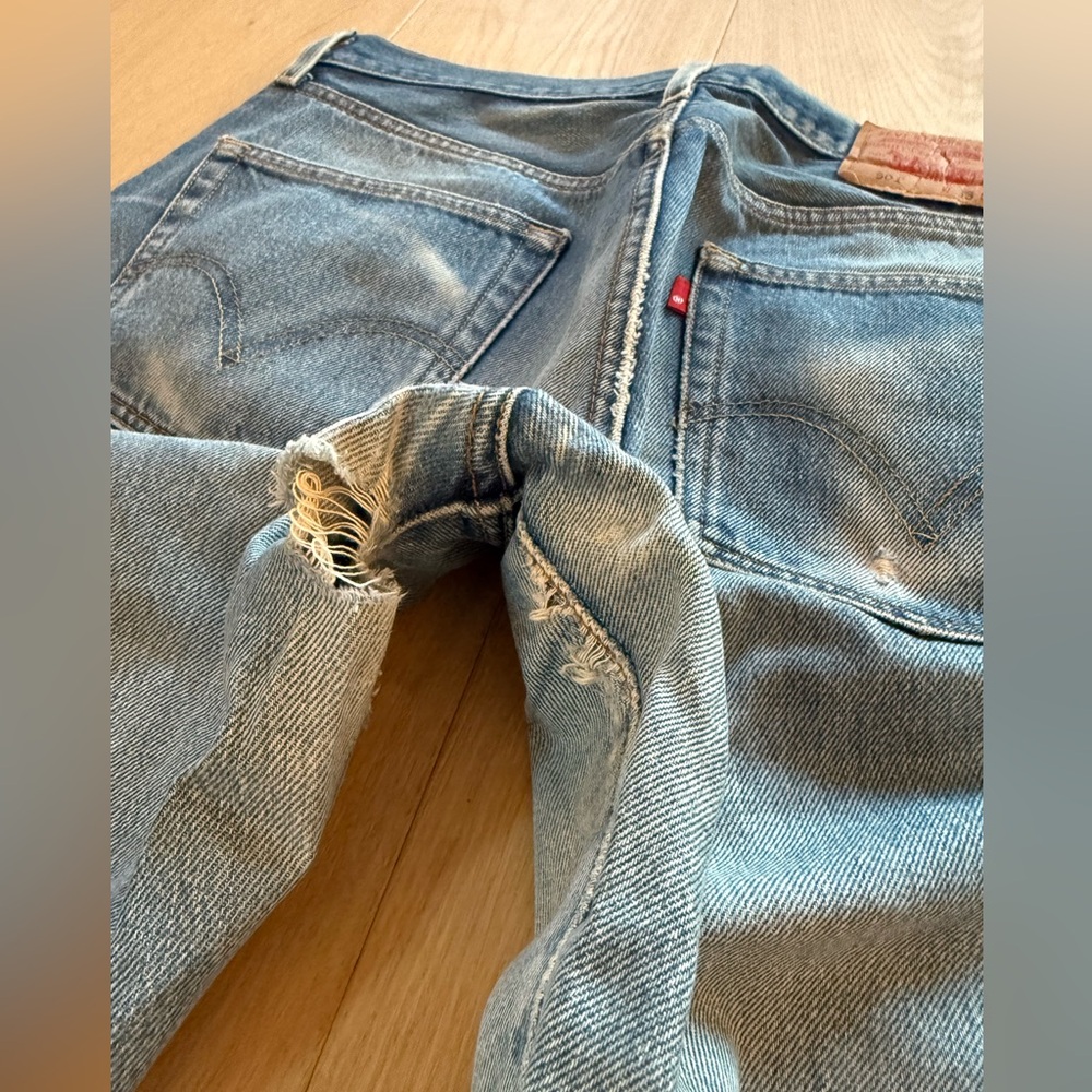 The Most Perfect Vintage Levi’s 501 Denim Jeans 33 x 36 - Picture 7 of 7